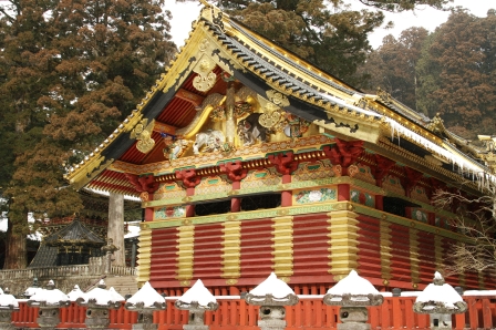 Lavishly decorated shrine complex of Nikko Tosho-gu