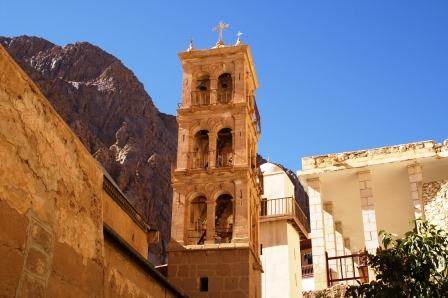 Ancient walls of Saint Catherine's Monastery