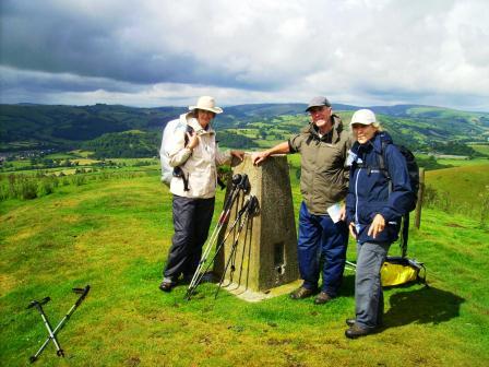 The intrepid hikers