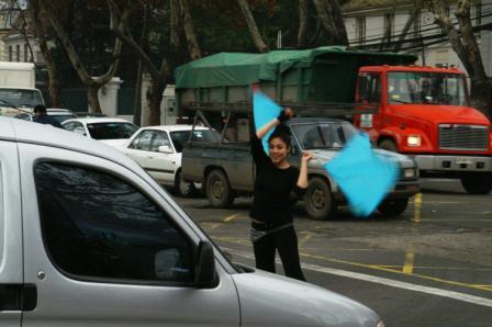 Unknown tradition of waving flags