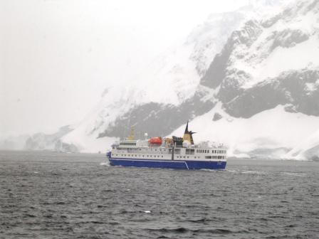 Cruise ship sighting