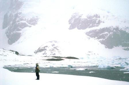 My brother and this extreme landscape
