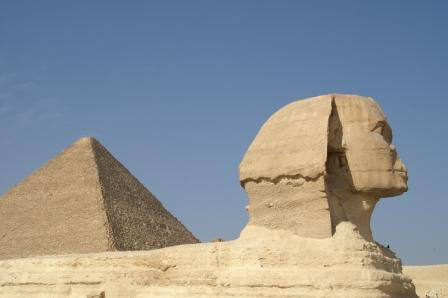 The Sphinx of the Giza Plateau