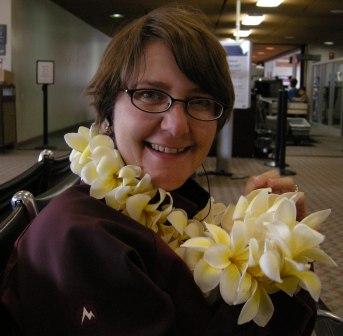 Julia slowly becoming Hawaiian