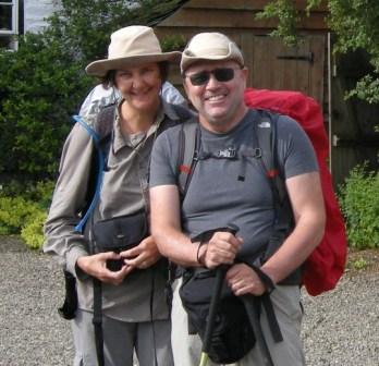 The two happy hikers