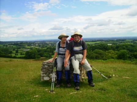 High on a Welsh hill