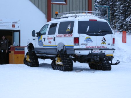 Our transport off the mountain