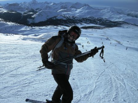 Rock and roll skier
