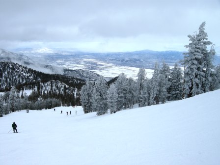 Even Nevada was covered in snow.