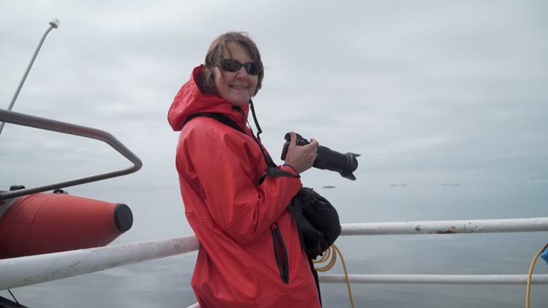 On the ferry to Flatey