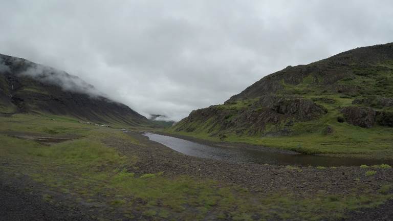 On the way to Brjánslækur