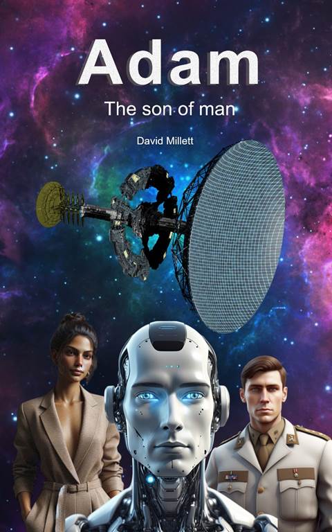 A poster of a person and person