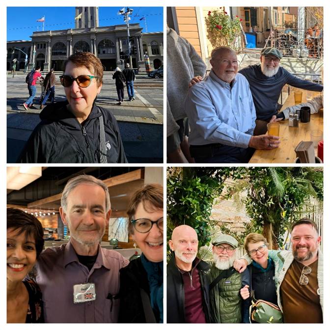 A collage of people posing for a photo
Description automatically generated